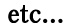 etc