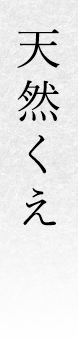 天然くえ